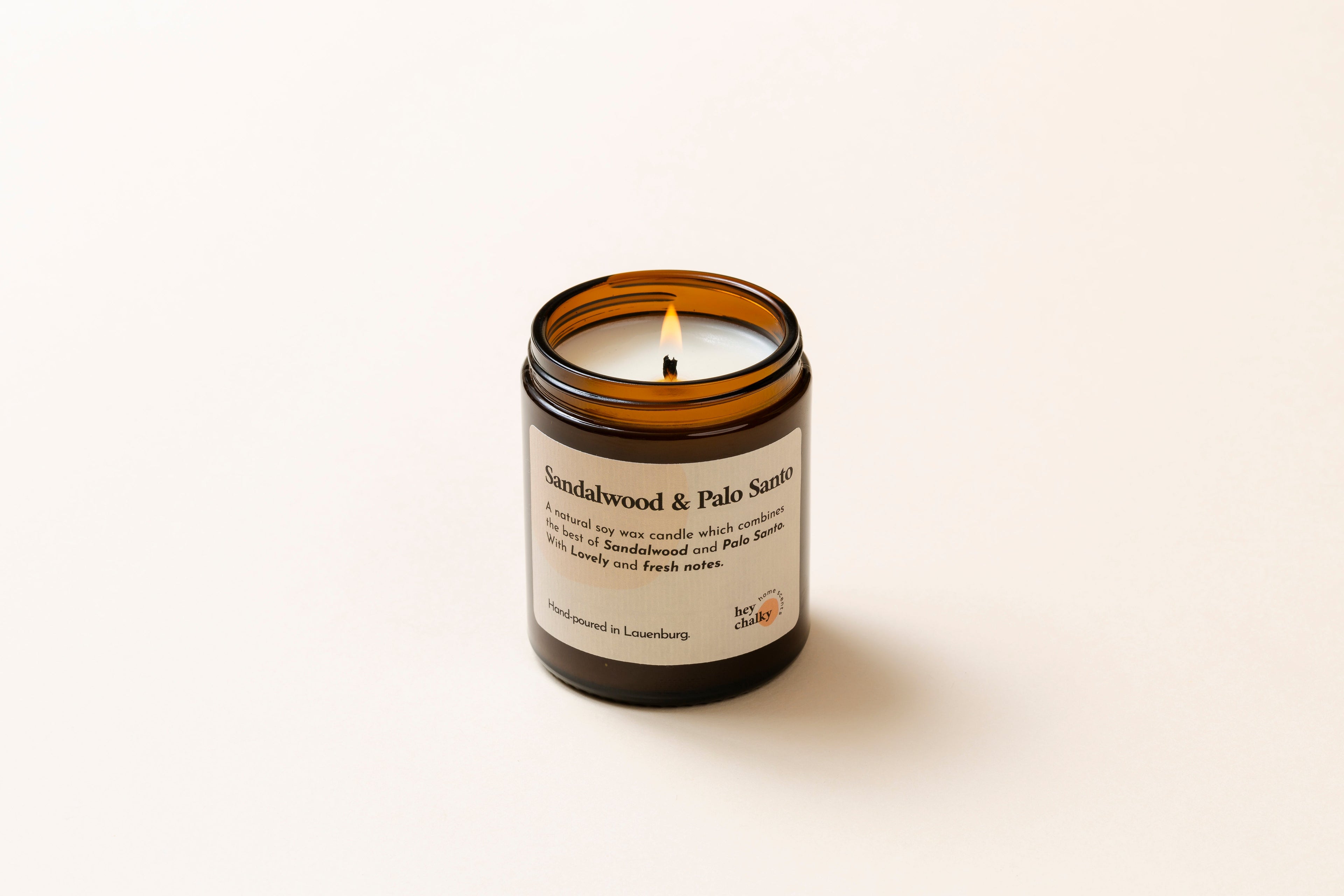 Sandalwood & Palo Santo 100 g Kerze-2