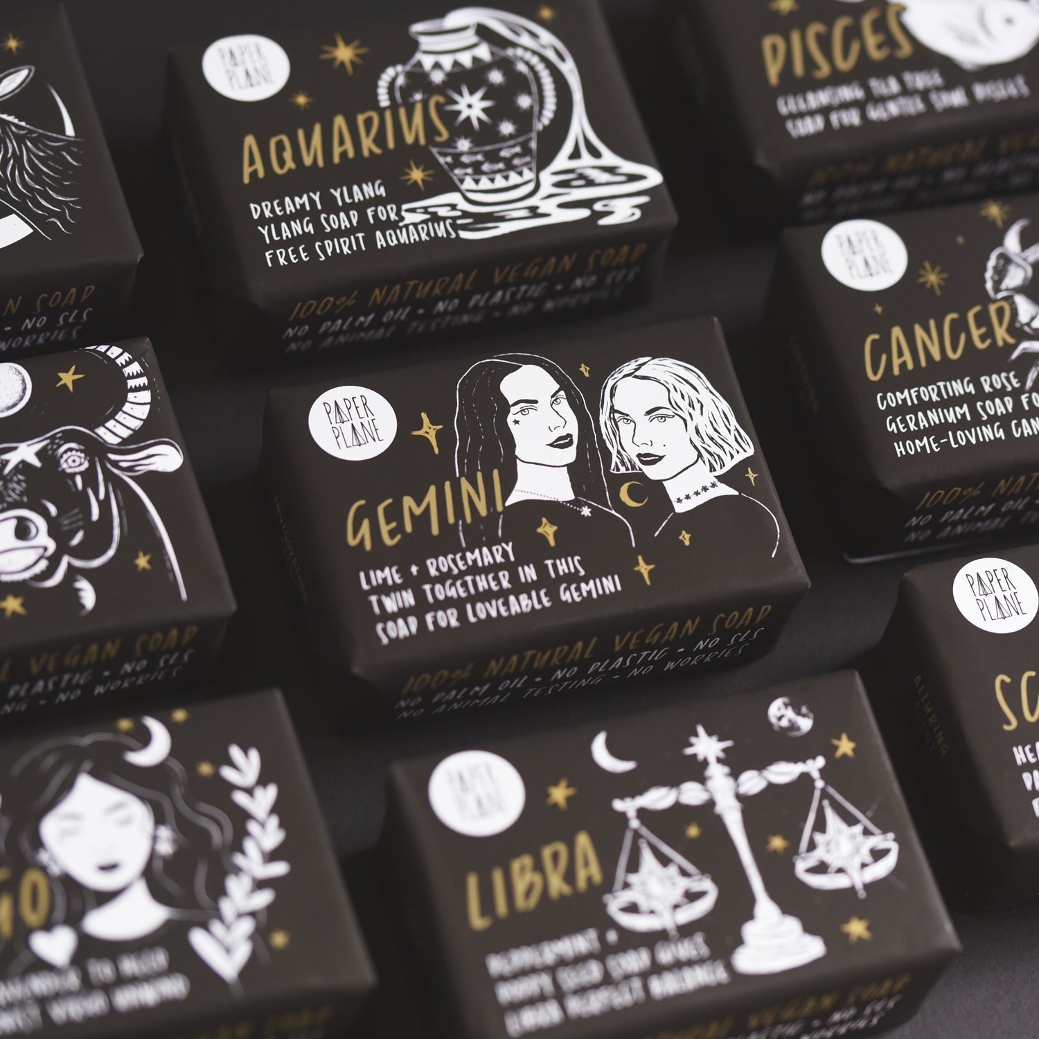 Cancer Star Sign Zodiac Bar - Natural and Vegan Horoscope Soap