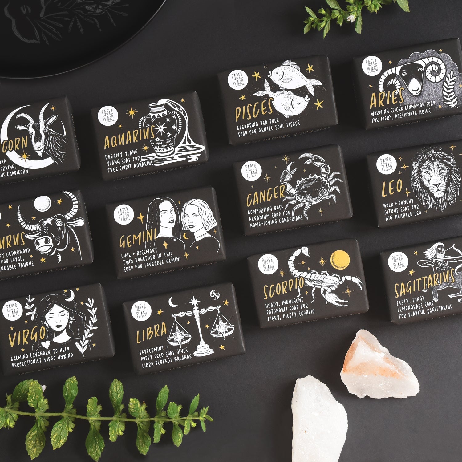 Aries Star Sign Zodiac Bar - Natural and Vegan Horoscope Soap